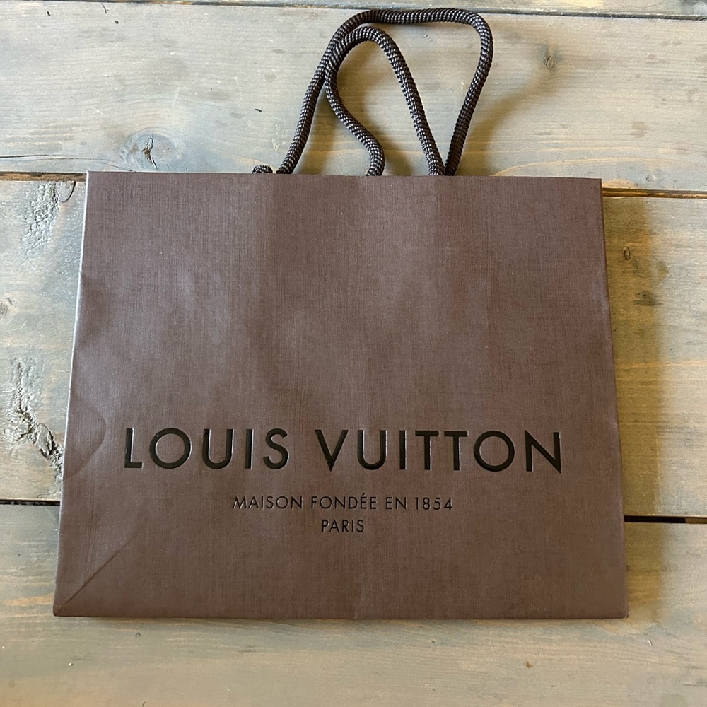 Empty small Louis Vuitton bag